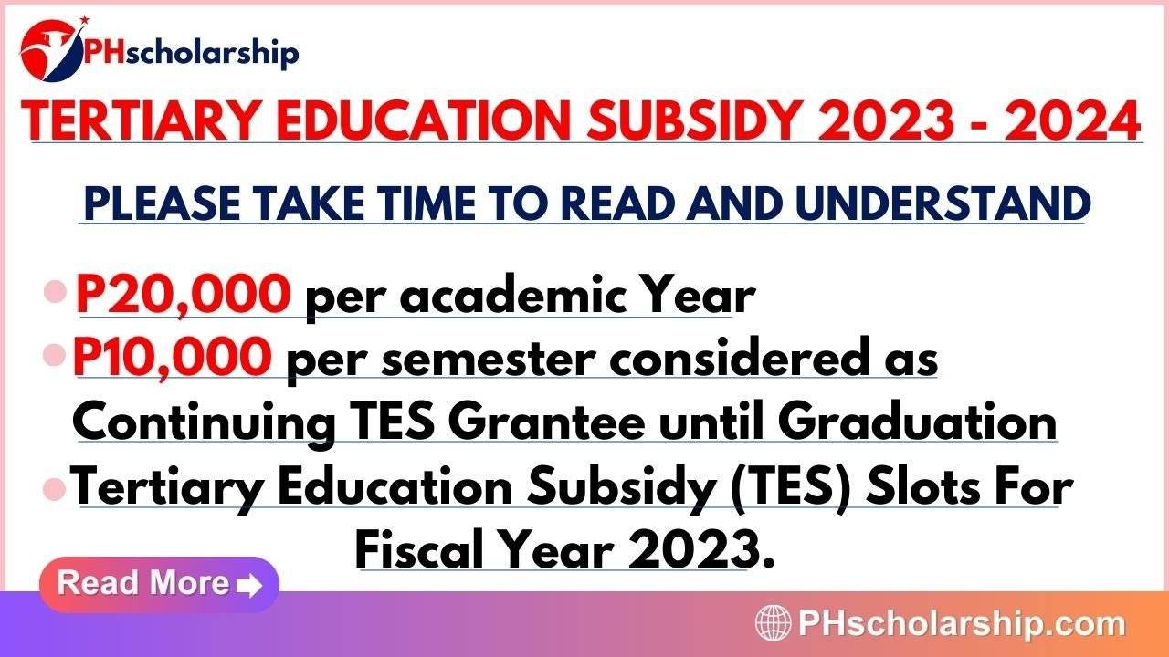 Tertiary Education Subsidy Grant By Ched